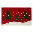 thumbnail image 1 of TIELUTT Christmas Doormat Front Door Decoration Christmas Decoration Throw Blanket for Women Light Carpet Merry Home Area Rug All the Feels Blanket Cold Throw Blanket, 1 of 4