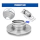 thumbnail image 2 of 2X Abrazaderas de Manguera Correa de Metal de 20 Pies + 40 Sujetadores Abrazaderas de Banda de Acero Inoxidable Cortadas A Medida DIY Gusano Grande Ajustable, 2 of 5