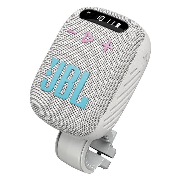 Altavoz de manillar Bluetooth JBL Wind 3 FM gris reacondicionado