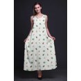 thumbnail image 4 of Bimba Robe Longue Décontractée en Rayonne à Bretelles Spaghetti pour Femmes Été Maxi Robe d'Été-petite, 4 of 5
