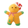 thumbnail image 1 of Cojines navideños Muñeco de peluche navideño, cojín para decoración del hogar, lindo juguete de peluche, adorno para ropa de cama, habitación, Navidad Pan de jengibre de 50 cm, 1 of 8