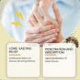 thumbnail image 3 of Bee-Venom Joint Pain Relief Massage Cream, Soothing Massage for Lumbar Spine & Muscles, Portable Pain Treatment for Women Men, 3 of 5