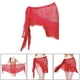 thumbnail image 3 of Pañuelo para la cadera para danza del vientre, falda de baile para mujer con lentejuelas brillantes, disfraces de bailarina rojo, 3 of 9