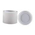 thumbnail image 3 of Vaso redondo de silicona para velas, molde cilíndrico para velas, maceta para flores, bandeja para joyas, contenedor de almacenamiento para regalo de Patrón de escamas de pescado, 3 of 8