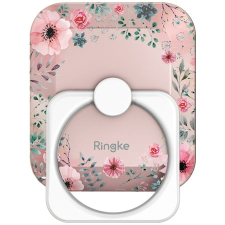- Ringke Square Ring Design 360 Rotation Grip Holder Light Car Attachment with Kickstand Cell Phone Stand for Apple iPhone X, iPhone 8, iPhone 8 Plus, Samsung Galaxy Note 8, Galaxy S8 Plus - RSR 7