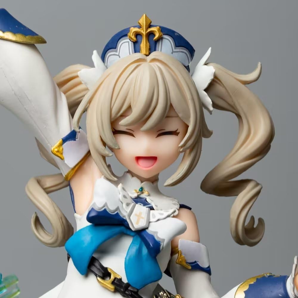 Barbara Figure Genshin Impact Happy Barbara Anime Figures 25cm/9.8inch PVC Character Action Model Figure Statue Decoration Ornament Gifts