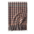 thumbnail image 2 of Dowegor Scarf for Women, Womens Fashion Long Shawl Houndstooth Plaid Winter Warm Plaid Large Scarf Shawl,, 2 of 6