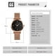 thumbnail image 4 of Reloj pulsera Skmei 1528 con correa de acero inoxidable color negro, 4 of 5