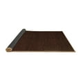 thumbnail image 2 of Ahgly Company Indoor Square Abstract Brown Contemporary Area Rugs, 8' Square, 2 of 4
