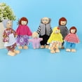 thumbnail image 3 of Hztyyier 7pcs Set de mu?ecas de Peluche con mamá Papá Abuelos Ni?os Conjunto Familiar de Juguetes para Cartoon Action Kit de títeres de Dedo para bebés y ni?os Ecomeon no, 3 of 4