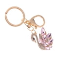 thumbnail image 2 of EeaseCA 1PC Lovely Swan Key Chain Rhinestone Car Bag Hanging Decorations Gift Pendant, 2 of 8