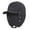 Grey, variant on Winter 3 in 1 Thermal Fur Lined Trapper Hat with Ear Flap Full Face Warmer Cover Windproof Insulated Baseball Cap Cycling Motorcycle Snow Ski Hat Headwear (Black)