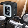 thumbnail image 4 of Sistema De Control De Presión De Neumáticos Inalámbrico Para Motocicletas Monitor De Presión De Neumáticos De Motocicleta Con Carga Solar De Alta Precisión A Prueba De Agua Yuarrent VI011369-00, 4 of 6
