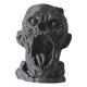 thumbnail image 1 of Estatua de resina con forma de cabeza aterradora, maceta estilo punk para mueble de TV Negro, 1 of 9