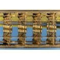 thumbnail image 2 of Peterson, Lee 24x17 Gold Ornate Wood Framed with Double Matting Museum Art Print Titled - Railroad Bridge Reflection, 2 of 4