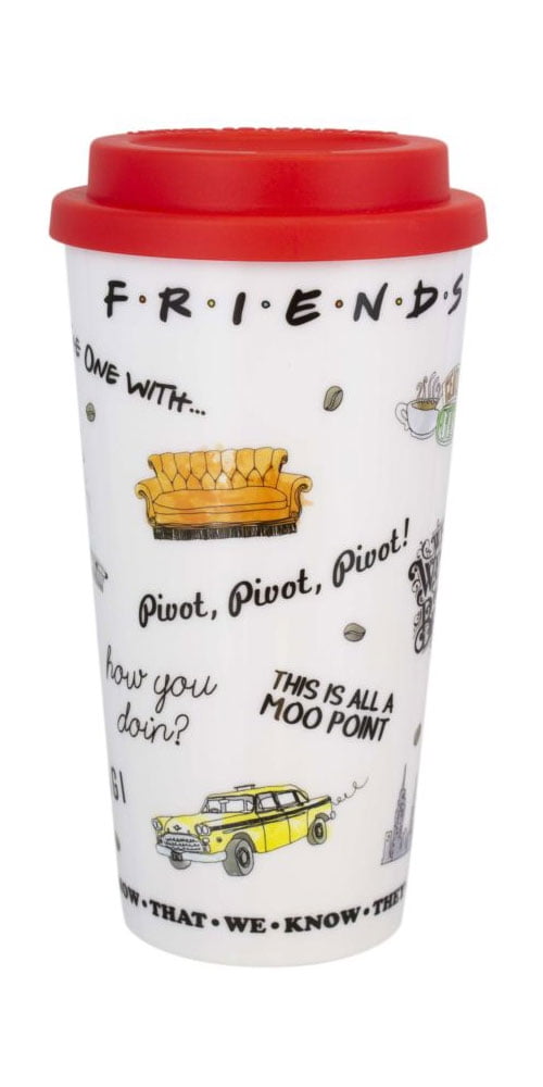 Friends Central Perk Drinks Flask 300 ml Double Walled OFFICIAL FAST DISPATCH 