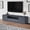 Gray-TV Stand, variant on 26.2"H Modern Gray Drawers Cabinet Sideboard Freestanding Storage Cabinet, Floor Cabinet Nightstands with 2 Drawers for Living Room and Bed Room, Pack of Two