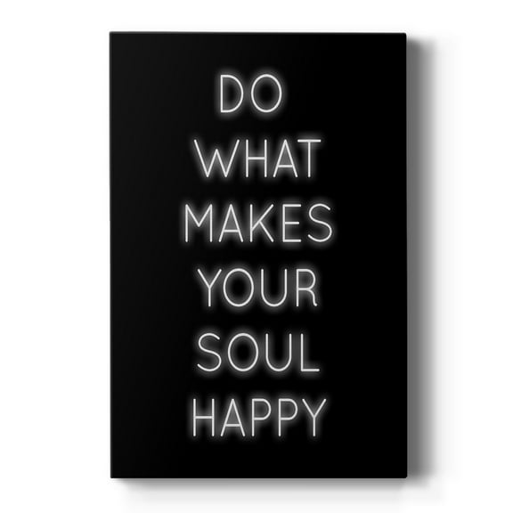 Soul Happy Premium Gallery Wrapped Canvas - Ready to Hang
