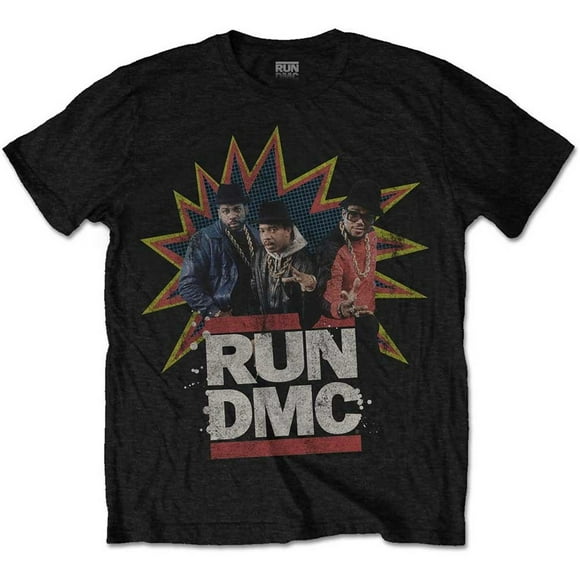 Run DMC Adult Pow! Cotton T-Shirt