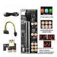 thumbnail image 1 of Cable adaptador de extensión de tarjeta gráfica PCI-E Cable adaptador USB3.0 Riser1X a 16XVER006-018, 1 of 1