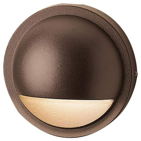 Kichler 15064AZT Six Groove Deck Landscape 12V Half Moon Lt, Textured