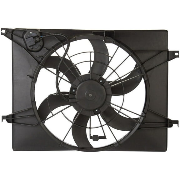 Dual Radiator and Condenser Fan Assembly