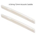 thumbnail image 1 of 12 ,6 String 6 String Classical Guitar Bone Saddle, Guitar Bridge Saddles, Cut from Whole Bones Acoustic 2pcs, 1 of 6