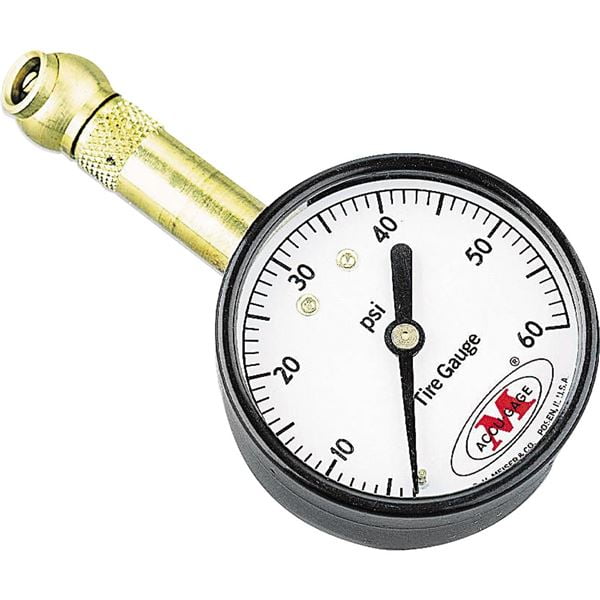 AccuGage Standard 060 PSI Tire Pressure Gauge