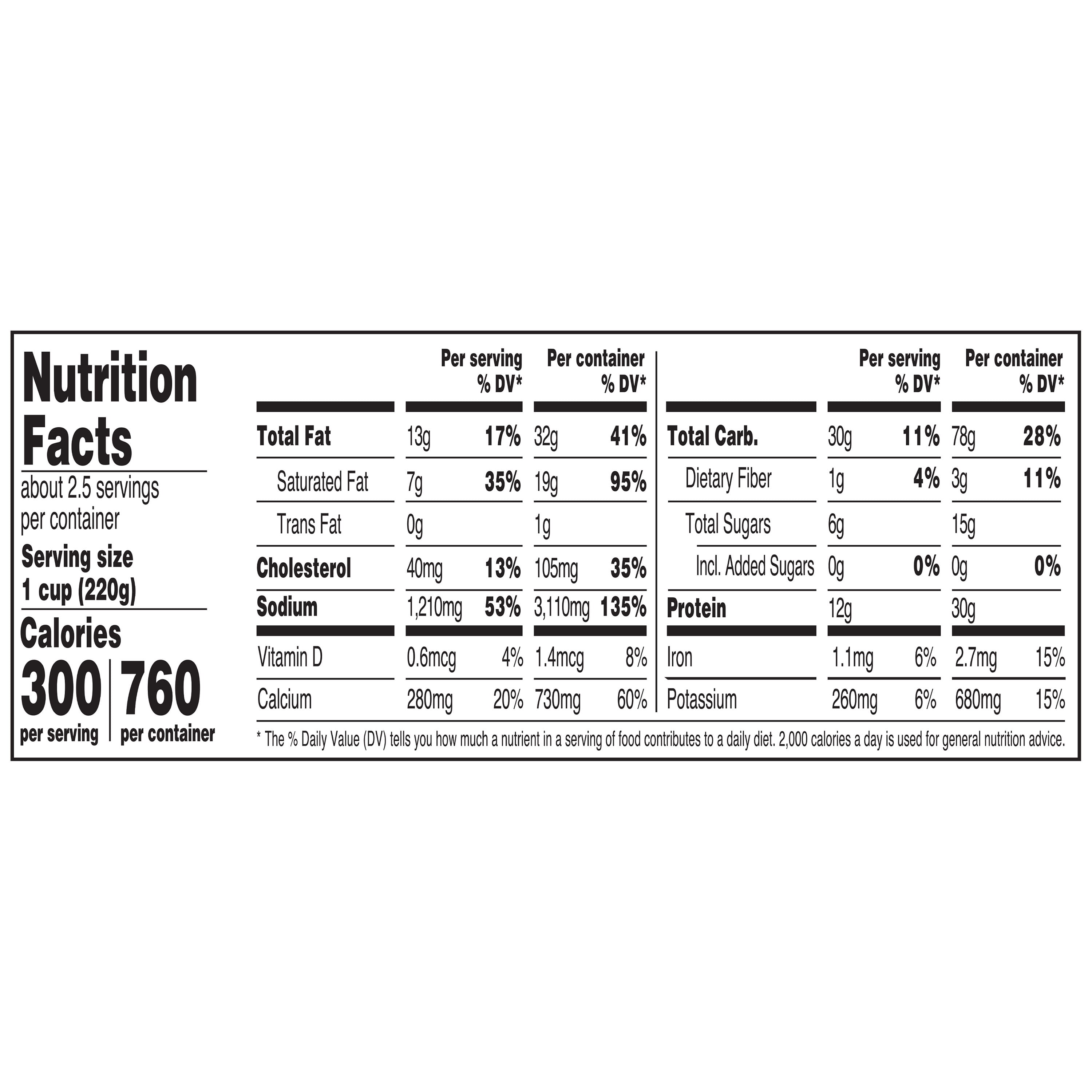 Marketside Ready to Heat Classic Macaroni & Cheese Tray, 20 oz, Refrigerated