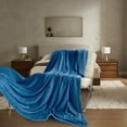 thumbnail image 6 of Super Soft Fleece Blanket Throw, Plush Cozy Warm Blanket for Adults, Oversized Bed Couch Sofa Blanket, Luxury Sherpa Blanket for Home Office Dorm, Reversible Flannel Blanket for All Seasons, 6 of 6