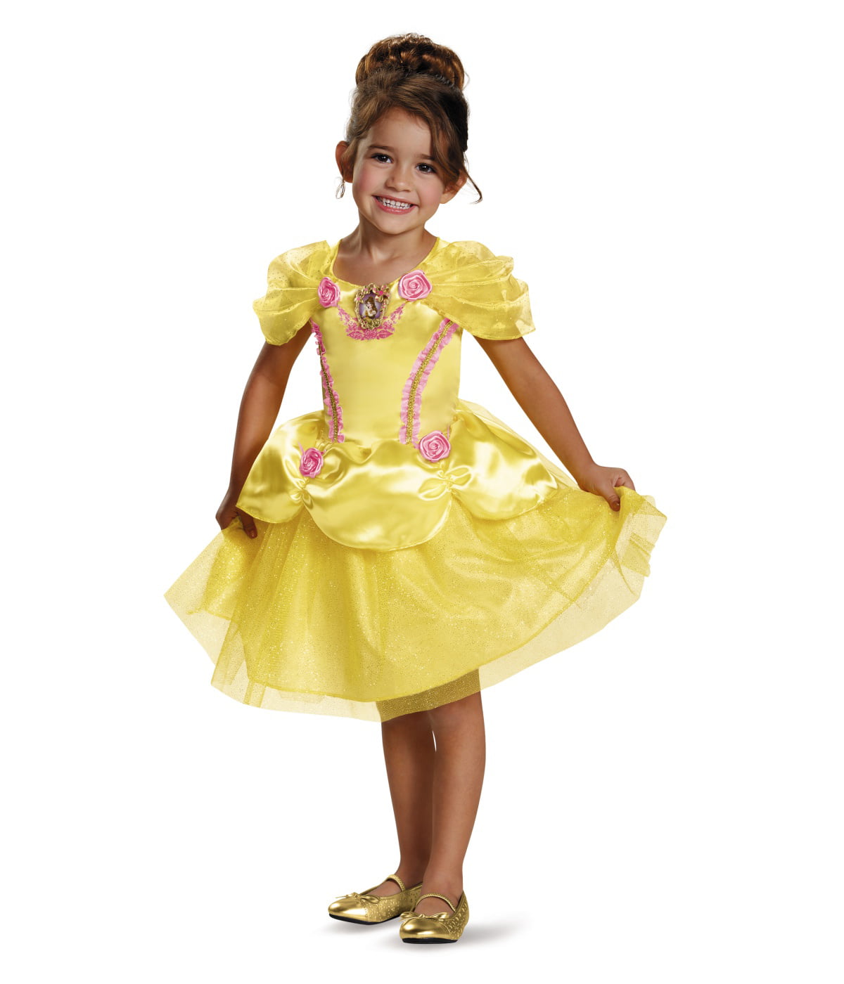 Disney Beauty and the Beast Princess Belle Little Girls Costume ...