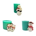thumbnail image 6 of CIYISON 3D Snowman Silicone Mold for Christmas Candle Making Resin Molds Soap Clay Mould DIY Cake Chocolate Decorating, 6 of 6