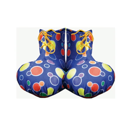 Adult Blue Clown Shoe Covers By Dress Up America