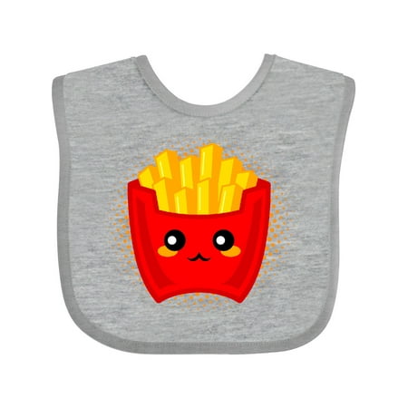 

Inktastic French Fries Funny Food Boys or Girls Baby Bib