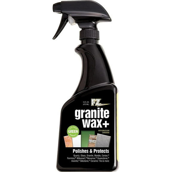 FZ Granite Wax – Granite Countertops Cleaner and Polish - Banana Scent 16oz