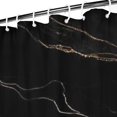thumbnail image 3 of Black Gold Marble Pattern Shower Curtain 72"x84" ,Bathroom Decorative Shower Curtains Set with 12 Hooks,Modern Waterproof Washable Shower Curtain, 3 of 6