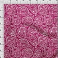 thumbnail image 4 of oneOone Georgette Viscose Magenta Fabric Halloween Sewing Fabric By The Yard Printed Diy Clothing Sewing Supplies 42 Inch Wide, 4 of 4