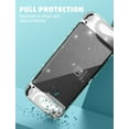 thumbnail image 5 of Mumba Case for Nintendo Switch OLED 2021, [Thunderbolt Series] Protective Glitter Bling Cover with TPU Grip Compatible with Nintendo New Switch OLED 7 Inch Console and Joy-Con Controller (Glitter), 5 of 7