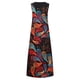 thumbnail image 5 of ICHUANYI ClearanceWomen's Casual Long Dress With Striped Floral Print Sleeveless Maxi Dress(Black, M) ICHUANYI WER20232080501743, 5 of 9