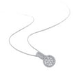 thumbnail image 2 of 14K White Gold 1/3 ct. Diamond Fashion Pendant with Chain, 2 of 3