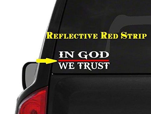 Thin Red Line Firefighter Mom Officer Car Bumper Vinyl Sticker Decal 5"X3.5" 