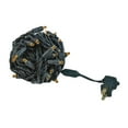 thumbnail image 3 of Novelty Lights 50 Light Amber LED Christmas Mini Light Set (Black Wire, 25 Feet), 3 of 7