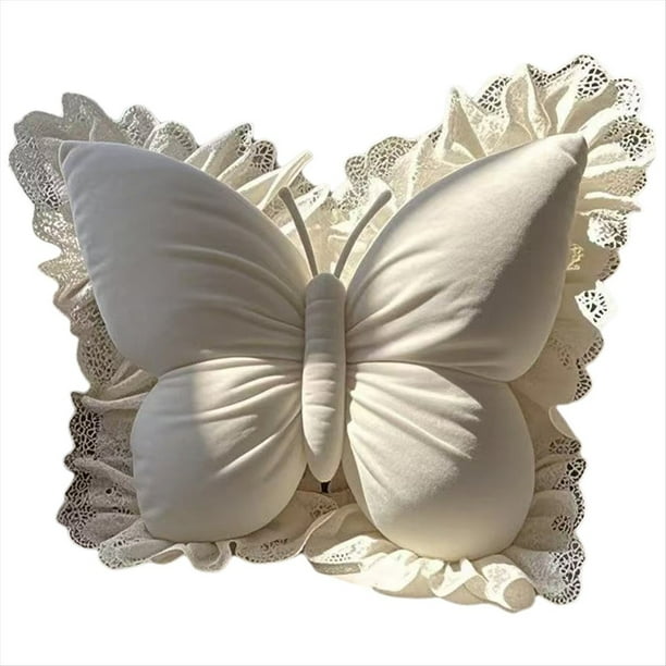 Cojín de Princesa Mariposa para Oficina, Sala de Estar, Dormitorio, Coche, Sofá, Hogar, .