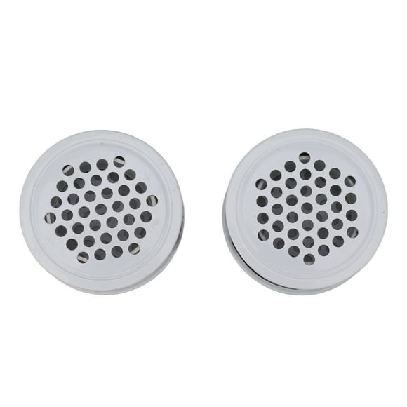 Juego De Cubiertas De Ventilación De Aire, Doble Cara, Transpirable, 2 Piezas, Cubierta De Orificio De Malla De Ventilación, Redonda Resistente Para Oficina