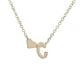 thumbnail image 1 of Collar para mujer, joyería para mujer, joyería para mujer, moda para mujer, lindo collar de gargantilla con letras y corazón, colgante de cadena para dama, collar de joyería, collar con colgante, 1 of 3