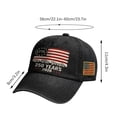 thumbnail image 2 of USA 250th Anniversary Hat 1776–2026 – Patriotic American Baseball Cap Adjustable Retro Embroidered Independence Day Cap for July 4th Festival Collectible Gift, 2 of 5