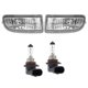 thumbnail image 1 of 1Pair Front Fog Lights Halogen Lamp for Land Cruiser LC100 FJ100 1998-2007 Bumper Foglights Driving, 1 of 5