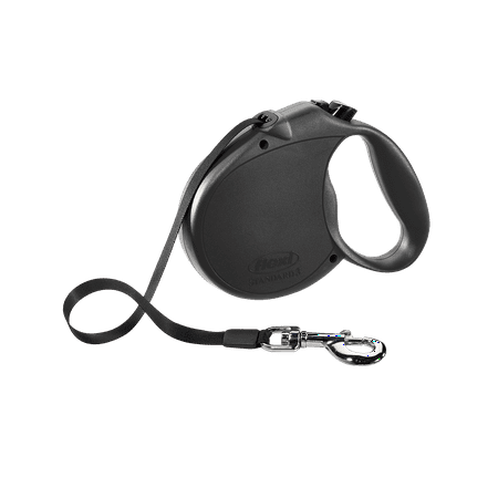 flexi Retractable Dog Leash (Tape), 16 ft, Large, (Best Way To Leash Train A Dog)