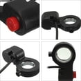 thumbnail image 2 of ELAYARD Motorcycle Horn Button for ATV Users in Black 1Pack, 2 of 7