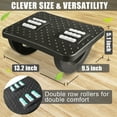 thumbnail image 4 of Foot Rest Under Desk, Office Desk Footrest, Rocking Foot Nursing Stool, Rocker Balance Board, Ergonomic Design for Posture Support, Office and Home Use, 4 of 7